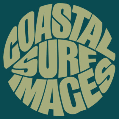 Coastal Surf Images Front & Back  Design